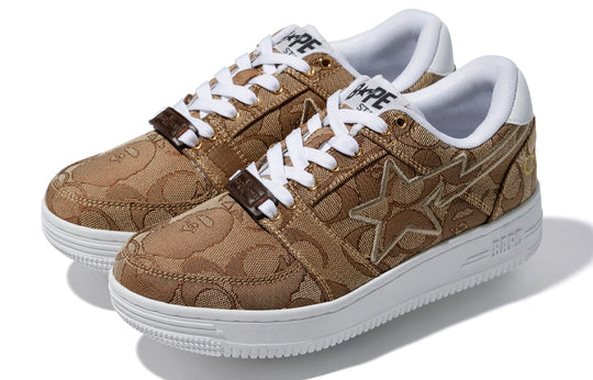 (WMNS) A Bathing Ape x Coach Bape Sta 'Beige' 1G23-291-901-BEIGE
