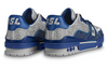 LOUIS VUITTON Trainer Sneakers 'Grey Blue Crystals' 1AA6QZ