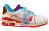 LOUIS VUITTON Trainer Upcycling Sneakers 'White Blue Purple for China' 1A9DAQ