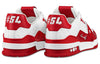 LOUIS VUITTON LV Trainers 'White Red' 1AANFH