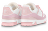LOUIS VUITTON LV Trainers 'White Pale Pink' 1ABOEE