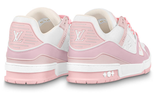 LOUIS VUITTON LV Trainers 'White Pale Pink' 1ABOEE