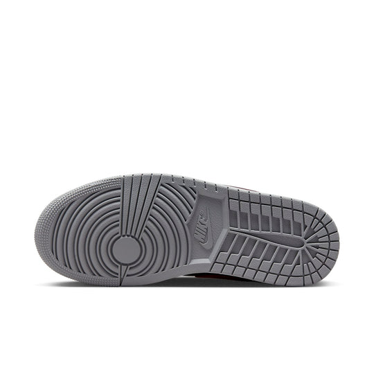 (WMNS) Air Jordan 1 Low SE 'Split - Gym Red Cement Grey' DR0502-600