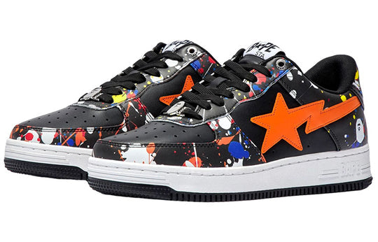 A BATHING APE Bape Sta 'Black Orange' 1I20-291-009-BLACK