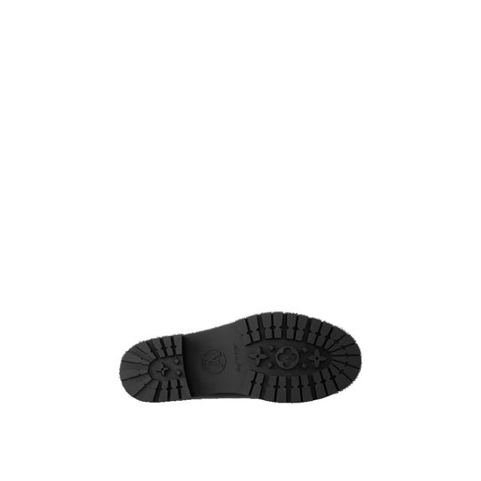 (WMNS) LOUIS VUITTON Drops Flat Half Boots 'Black' 1A8QUX