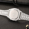 CASIOQuartz Waterproof Analog Mens Silver Digital