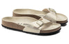 BirkenstockMadrid Narrow Fit Sandals 'Gold Python'