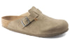 BirkenstockBoston Synthetik Narrow Fit 'Desert Dust Gray Taupe'