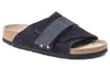BirkenstockKyoto Nubuck-Suede Leather Narrow Fit Sandals 'Midnight Blue'