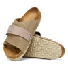 BirkenstockKyoto Nubuck-Suede Leather Sandals 'Taupe'