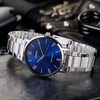 CASIOCasio Dress Analog Watch 'Royal Blue Silver'