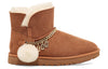 UGG(WMNS) Classic UGG Charm Mini Fleece Lined Brown