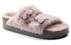 Birkenstock(WMNS) Arizona Big Buckle Shearling Narrow 'Teddy Crystal Rose'