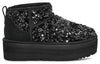 UGG(WMNS) Ultra Mini Chunky Sequin 'Black'