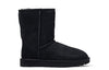 UGG(WMNS) Classic Short II Fleece Lined Black