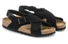 BirkenstockTulum Suede Leather Narrow Fit Sandals 'Black'