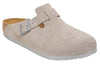 Birkenstock(WMNS) Boston Suede Leather 'Stone Coin'