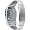 CASIODATA BANK Vintage Muli-Functional Water-Proof Men'sWatch Quartz Waterproof Mens Silver Digital