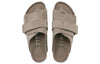 BirkenstockKyoto Suede Leather Sandals 'Gray Taupe'