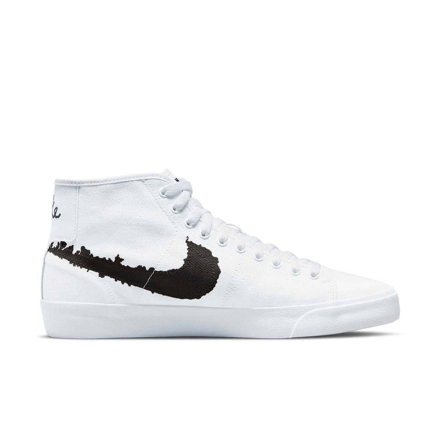 NikeBlazer Court Mid Premium SB 'White Black'