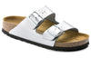 Birkenstock(WMNS) Arizona Birko-Flor 'Silver'