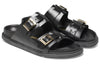 BirkenstockSt Barths Natural Leather Narrow Fit 'Black'