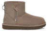 UGG(WMNS) Classic Mini Bailey Zip 'Beige Grey'