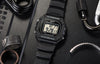 CASIOG Shock Waterproof Unisex Mens Black Digital