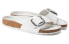 BirkenstockMadrid Big Buckle Leather Narrow Fit Sandals 'White'