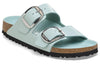 Birkenstock(WMNS) Arizona Big Buckle Nubuk Leather Narrow Fit 'Teal'