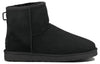 UGGClassic Mini Fleece Lined Snow Boots Black