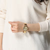 CASIOQuartz Waterproof Unisex Mens Gold Analog