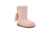 UGG(PS) Classic Mini II Cuffed Bow Pink Fleece Lined
