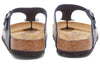 Birkenstock(WMNS) Arizona Big Buckle Oiled Leather 'Blue'