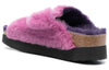 Birkenstock(WMNS) Arizona Big Buckle PAP Fur ' Purple Orchid/Dark Berry'