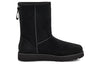 UGG(WMNS) W Classic Short Logo Zip 'Black'