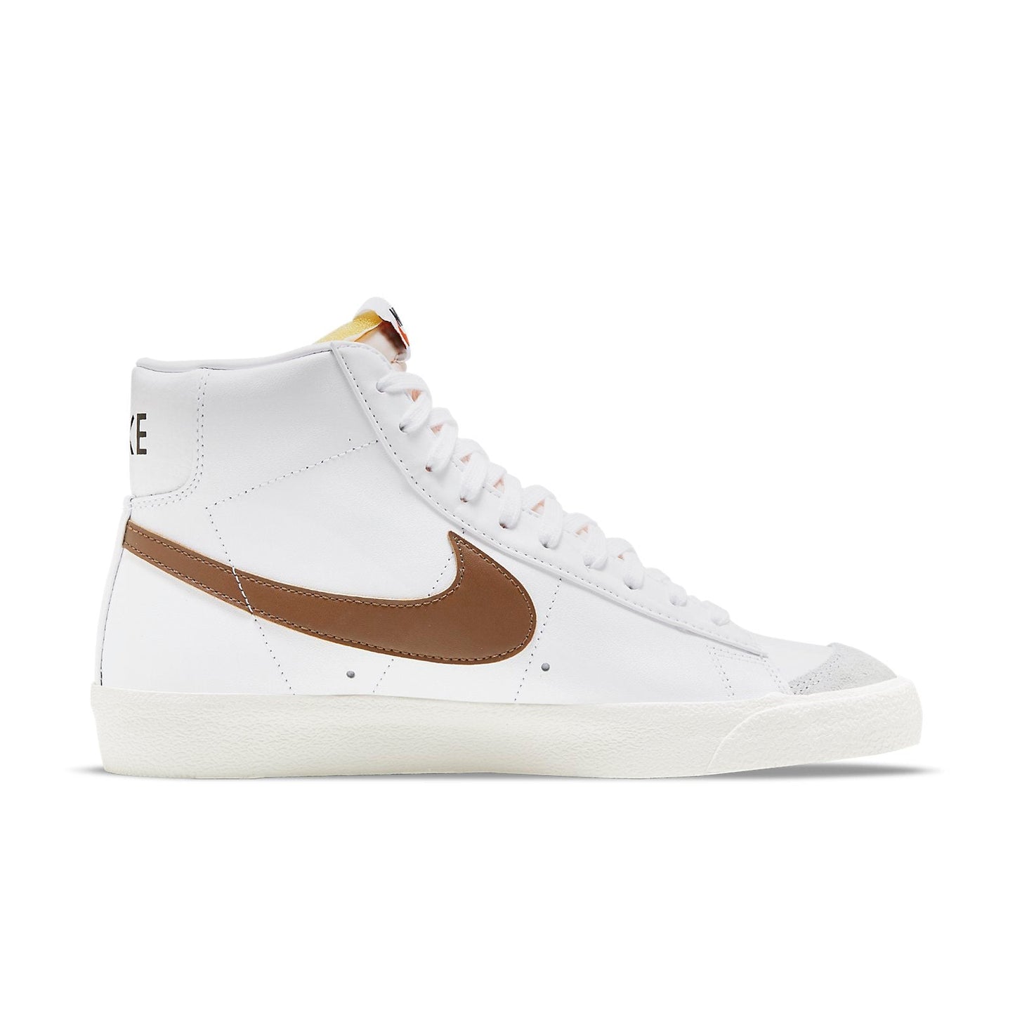NikeBlazer Mid 77 Vintage 'White Yellow Brown'
