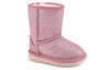 UGGClassic Short II Glitter (Big Kids) Pink