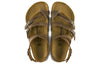 BirkenstockSeres Camberra Old Natural Leather Narrow Fit 'Tabacco'