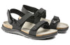 Birkenstock(WMNS) Kalahari Birko-Flor Sandals 'Black'