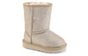UGGClassic Short II Glitter (Big Kids) Gold