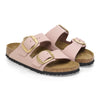 Birkenstock(WMNS) Arizona Big Buckle Nubuck Leather Narrow Fit Sandals 'Soft Pink'