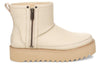 UGG(WMNS) F19 Classic Rebel Biker Mini Fleece Lined Pink