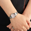 CASIOWaterproof Stainless Steel Strap Silver Analog