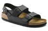 BirkenstockMilano Birko-Flor Narrow Fit 'Black'