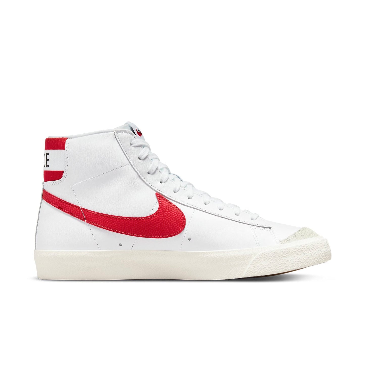 NikeBlazer Mid '77 Vintage 'Mismatched Basketball Leather Swooshes White'