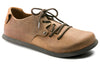 BirkenstockMontana Series Cowhide Low Top Casual Flat Shoes Unisex Brown Ordinary Version