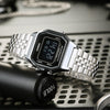 CASIOYOUTH Series Waterproof Quartz LA680WA-1B /Gold Unisex Mens Silver Digital