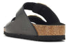 Birkenstock(WMNS) Arizona Big Buckle Natural Leather Narrow Fit Sandals 'Patent High Shine Black'