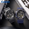CASIOWaterproof Mens Blue Analog/Digital Combo